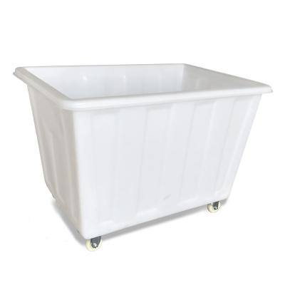 China Sustainable Custom Plastic , 200 Liter Plastic Overturn Square Box In LLDPE Material With Rotional Mold Series Tub for sale