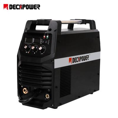 China Dcapower Arc Inverter Gas Gasless Muttahida Majlis-e-Amal CAT Machine Repair Shops Synergic 3 IN 1 MAG 180 Amp MIG Welder for sale