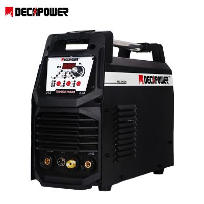 China Hotels Decapower DC CAT PULSE Welder 200Amps 220V Inverter TIG Welding Machine With Spot for sale