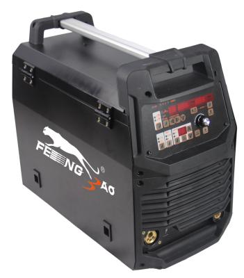 China Construction material stores alumig-250p dual pulse MIG welder argon welding machine prices CO2 inverter welder pusle MIG welder for sale