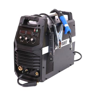 China Building Material Stores DECAPOWER 4-IN-1 CO2 GAS WELDER 160A Mult-Process IGBT MMA/TIG/MIG GASLESS WELDING MACHINE SPIRIT INDUCTANCE FIT for sale