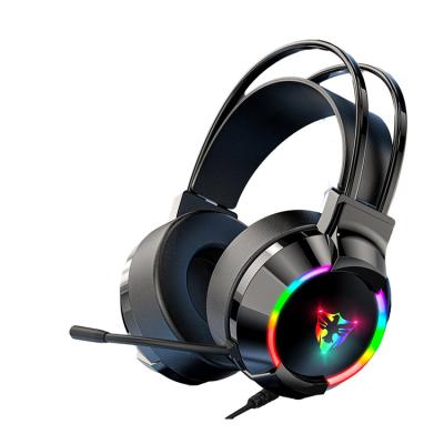 China Headphone Gaming Headphone Surround - Sound Custom New Logo Lights High Quality Headsets for sale