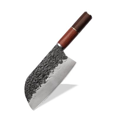 China Viable Kitchen Knives Stainless Steel Chef Knife Chopping Slaughter Butcher Cleaver Bone Cutting Sharp Kitchen Knives for sale