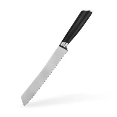 China Sustainable Hot Selling Serrated Stainless Steel Bread Knife With ABS Handle for sale