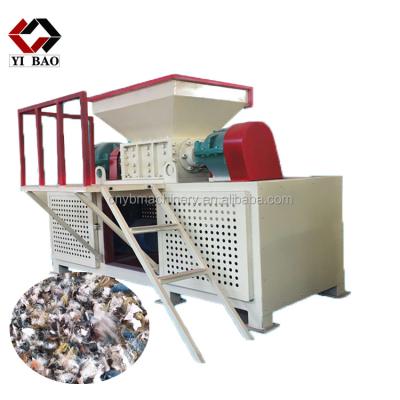 China Violent Electric Tobacco Shredder Sheet Chipper Cardboard Machine Double Shaft Box Box Multi-Function Durable Electric Shredder for sale