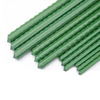 China Plastic-Coated Steel Pole Pillar Waterproof Plant Cane Plastic-Coated Steel Pole Pillar Flower Guard Flower Stakes Support Indoor Plant Climbing Poles for sale