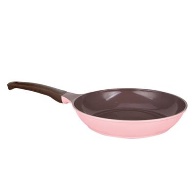 China Induction Nonstick Base Minimalist Die Casting Skillet Cookware Soft Touch Easy Cleaning Handle for sale