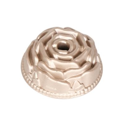 China Various Good Quality Mini Rose Pan Shaped Embosser Nonstick Cake Viable Mold for sale