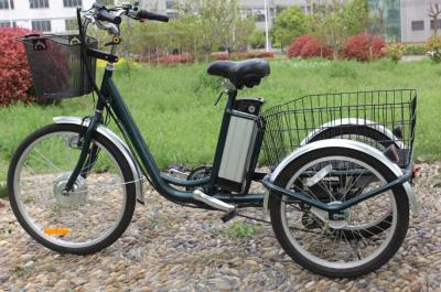 China 36V 10Ah 3 Wheel Electric Bike Drum Available Brake EN15194 Certification for sale