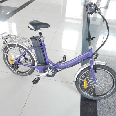 Chine pliage électrique de vélo de long terme de vitesse maximum de 25km/h, vélo se pliant réglable de LED trois e à vendre