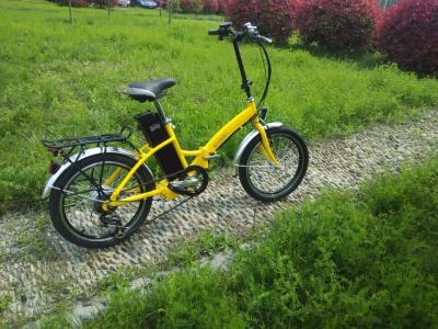 China 250W 36V Brushless motor Folding Electric Bicycle EN15194 Approved for sale