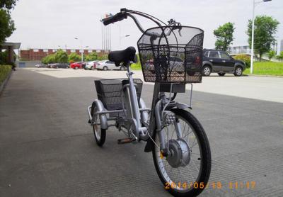 China Mini 20 / 16 inch 3 wheeled electric bike  , Samsung lithium battery powered tricycle for sale