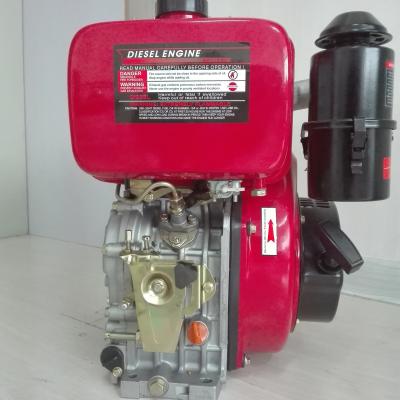 China 8HP diesel engine for pump 3000r / min Combined  Pressuer / splashig Lubricate for sale