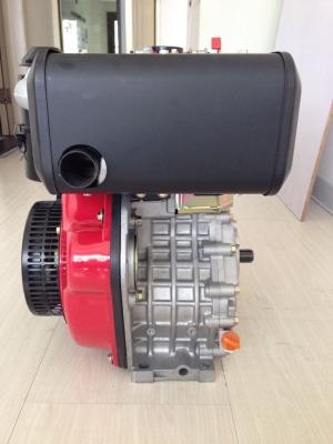 China 10 hp diesel engine electric start , 12V 3A Battery  most efficient diesel engine for sale