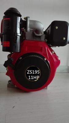 China 3 / 5 / 6 / 9 / 10 / 12HP Diesel Engine Single Cylinder 5.7 / 3000 Rated Power for sale