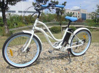 China Pedal assit 36V lithium battery e bike , Alloy 6061electric ladies bike for sale