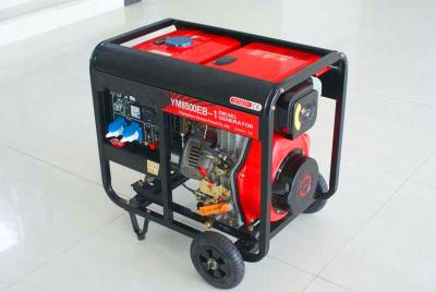 China Portable Diesel Electric Generator Small air - cooled open type 12 V 0.8KW Motor for sale