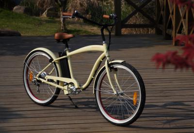 China Alloy Rim Easy motion electric bikes , Samsung Lithium battery operated bicycle for sale