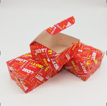 China Always Hot Sale Biodegradable Fried Chicken Nugget Box for sale