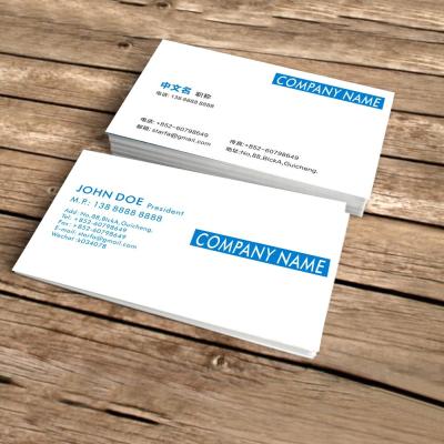 China Office Business Card Printing Accept Custom for sale