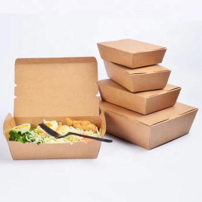 China Disposable Food Supply Eco - Friendly , Biodegradable Salad Boxes , Take Out Boxes , Food Boxes for sale