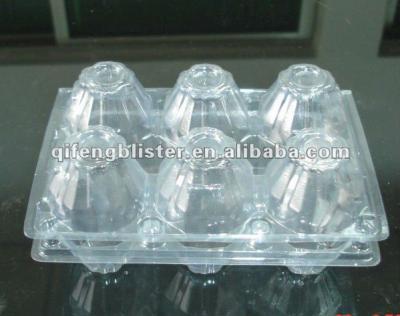 China Plastic Eggs 2/4/6/8/9/10/12/15/16/20/24/30/40/PVC PET Egg Tray Container, Refrigerator Egg Tray for sale