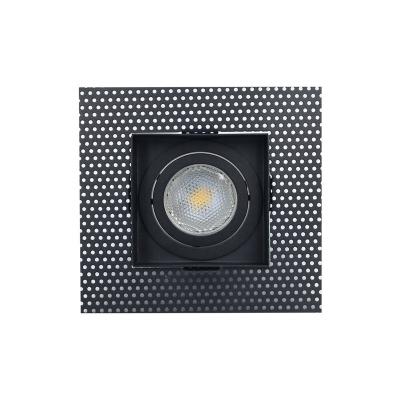 China Trimless Modern Square Gu10 Mr16 Downlight Indoor Fixture for sale