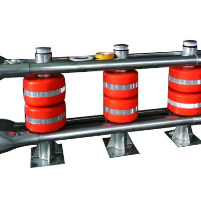 China Q235 Q345 EVA Material Roadway Safety Anti-Crash Rolling Barrier for Traffic Protection for sale