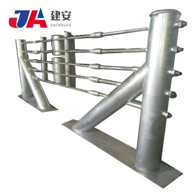 China Wire Rope Barrier Fences Safety Road Barriers Galvanized Powder Coated for sale