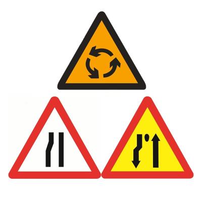 China Roadway Safety Cross Road Pedestrian Traffic Signs Aluminium Steel Sign Board Steel for sale