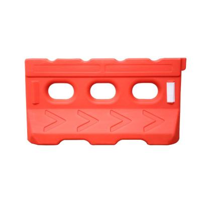 China Construction Site Plastic Road Barrier Customized Water Filled Barrier for sale