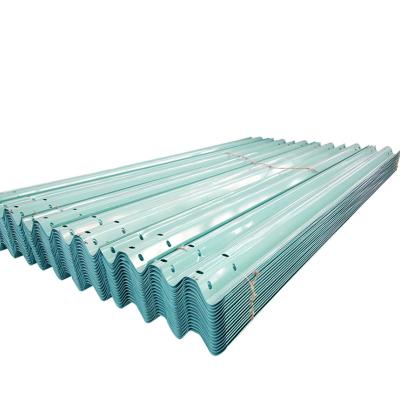 China Q235B Q345B Steel W Beam Highway Guardrail Crash Barrier with AASHTO M-180 Standard for sale