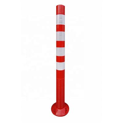 China Roadway Safety High Visible Reflective Red PE Traffic Cones For Traffic Control for sale