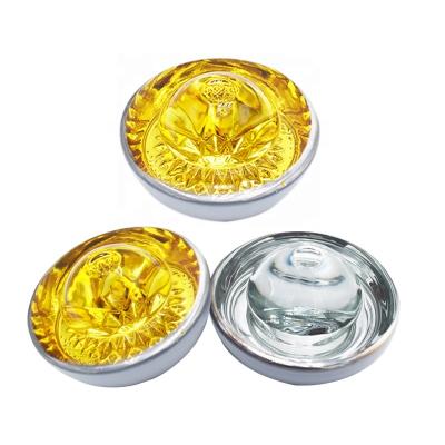 China Highway Road Warning Glass Cat Eye Reflective Aluminium Stud for Road Safety Warning for sale