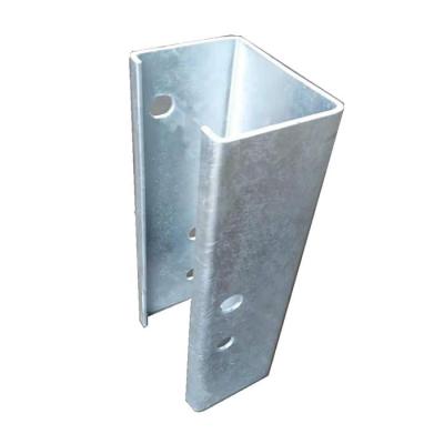 China Q235 Q345 W Beam Guardrail Hot Dip Galvanized Guardrail Spacer for Highway Safety for sale