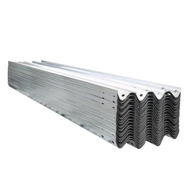 China Q235 Q345 Flex Beam Hot Dipped Galvanized Steel Highway Guardrail for Outdoor Security for sale