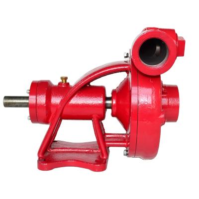 China Farms 2 Inch Cast Iron Pedestal Frame Belt Drive Self Priming Centrifugal Water Pump for sale