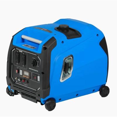 China CARB Certificate 3500W Digital Portable Inverter Generator 10L / 2.6gal for sale