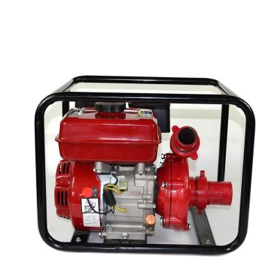 China 2.5 Inch Portable Gasoline High Pressure Portable Fire Pump For Wild Fire for sale