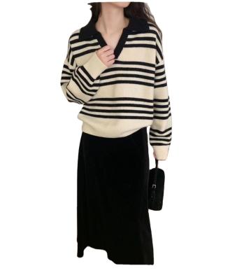 China Anti-wrinkle 2024 Wholesale Factory Custom OEM & ODM Logo Knit oversized Sweater Skirt women for sale