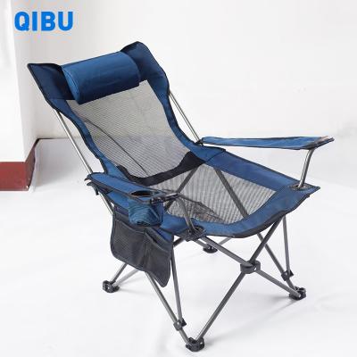 China QIBU Modern Outdoor Adjustable Folding Camping Chair For Hiking for sale