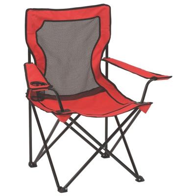 China Outdoor\Garden\Beach\Camping\Fishing Custom Modern QIBU Aluminum Folding High-Back Lightweight Camping Chair With Armrest for sale