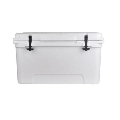 China QIBU 65QT Portable Large Camping Fruit Ice Cooler Box Waterproof Cooler Box For Fish Picnic for sale