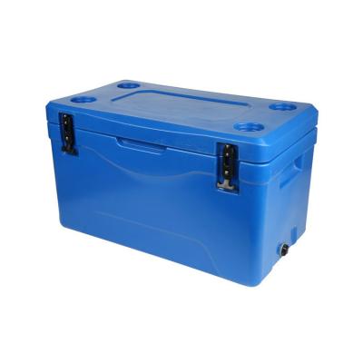 China QIBU 120L Capacity Large Capacity Picnic Freezer Waterproof Portable Outdoor Cool Box Ice Fruit Grape Cooling Portable PP Ice Box Cooler for sale