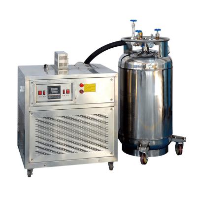 China Low price impact test dwc-196 liquid nitrogen cooling low temperature impact sample test chamber for sale