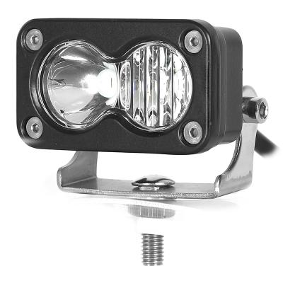 China Aluminum + Stainless Steel + PC 2021 New Arrival 3 Inch 10W Combo Beam LED Work Light Mixed Light Offroad Headlights Car Modified Lights for sale