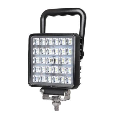 China Aluminum + Stainless Steel + Ultra Bright PC 45W 12V 6000K Handheld LED Work Lighting Vehicles Agricultural Headlight Reversing Light for sale