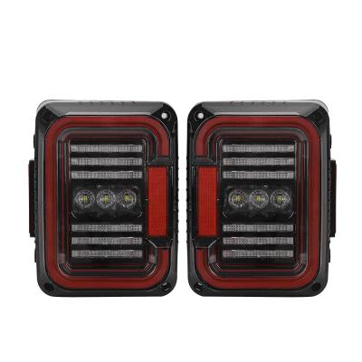 China For Jeep Wrangler JK JKU 2007-2018 US/Euro LED Plug Tail Lights 12V Car LED Tail Lamp Tail Light For Jeep Wrangler JK 2007-2017 for sale