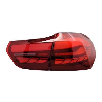 China Auto Industry Car Led Tail Light Single Red Cover White Dragon Scales Upgrade Tail Lights With Dynamic For BMW 1 Series F52 2016-2021 for sale