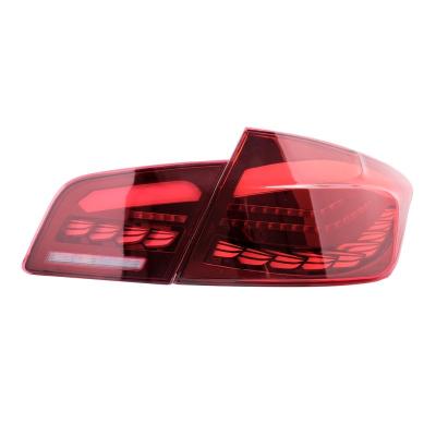 China Auto Industry Factory Price LED tail lights Dragon Scale Upgrade Tail Lights With Dynamic For BMW 5 Series F18 2010-2017 for sale